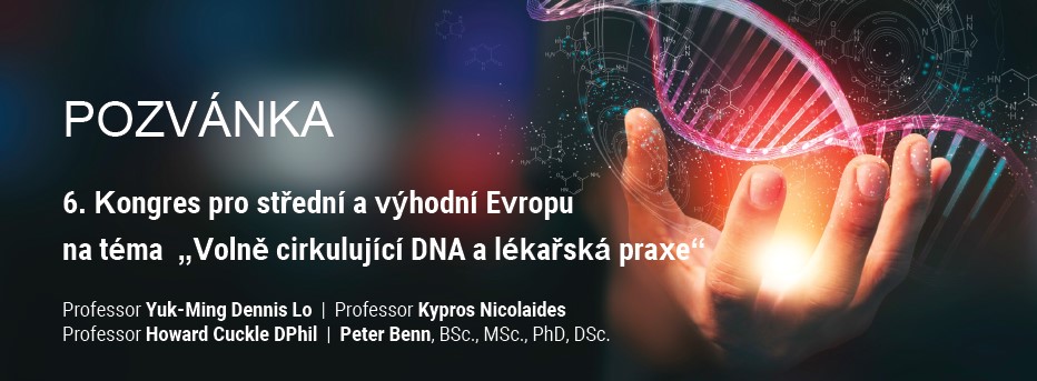 Pozvánka na 6. Kongres pre strednú a východnú Európu na tému „Volne cirkulujúca DNA a lekárska prax“